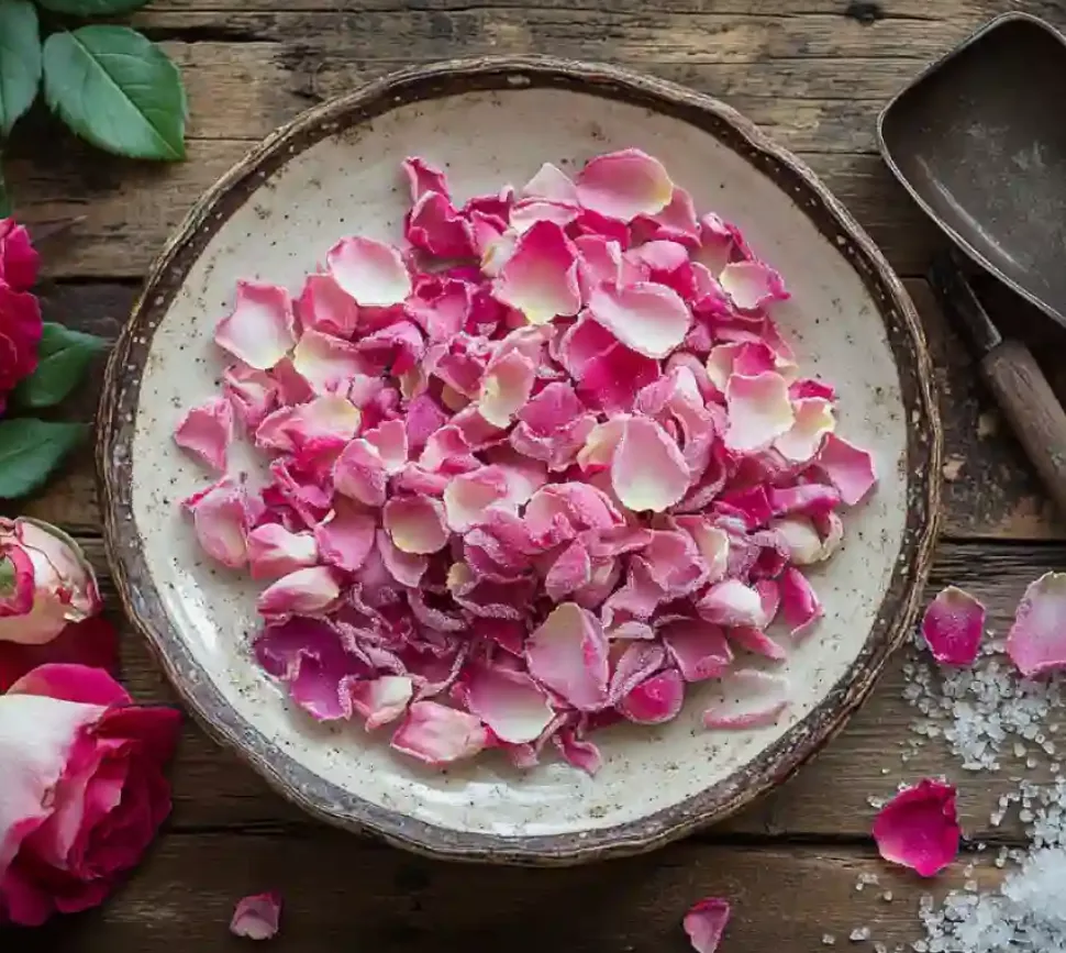Candied Rose Petals