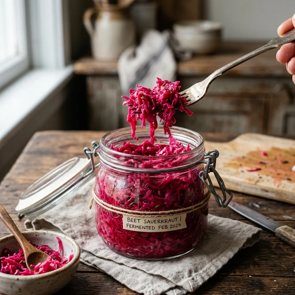 Beet Sauerkraut