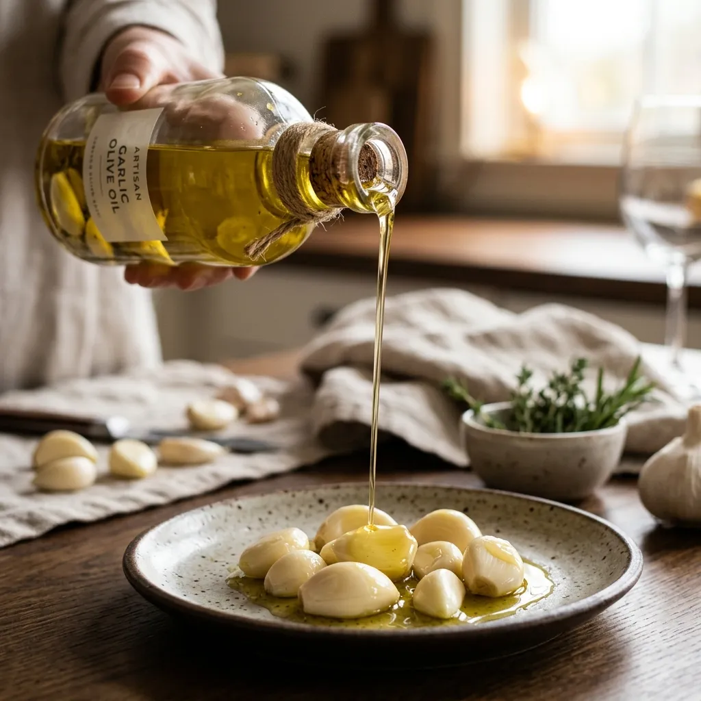 Garlic Infused Olive Oil