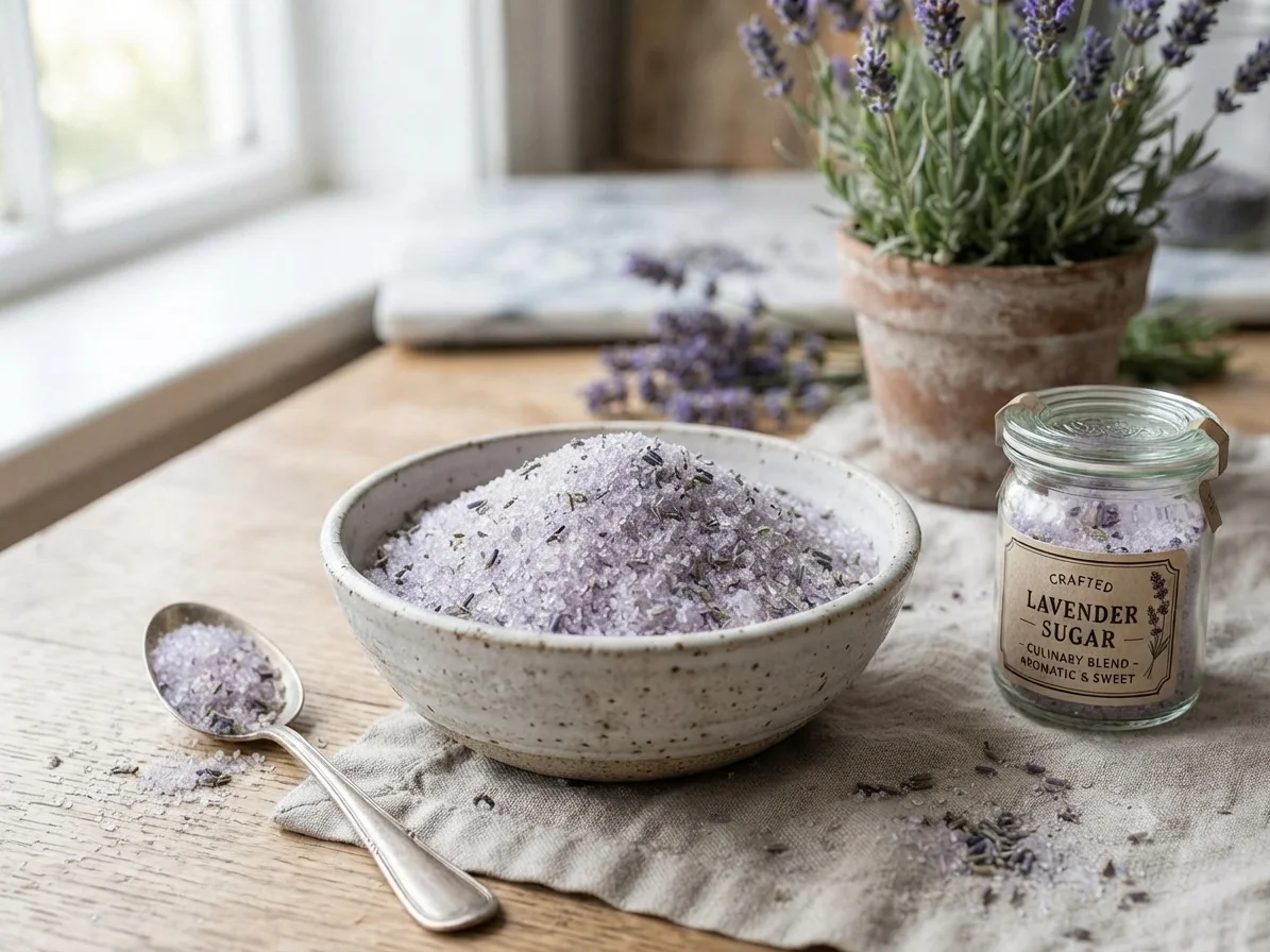 Lavender Sugar