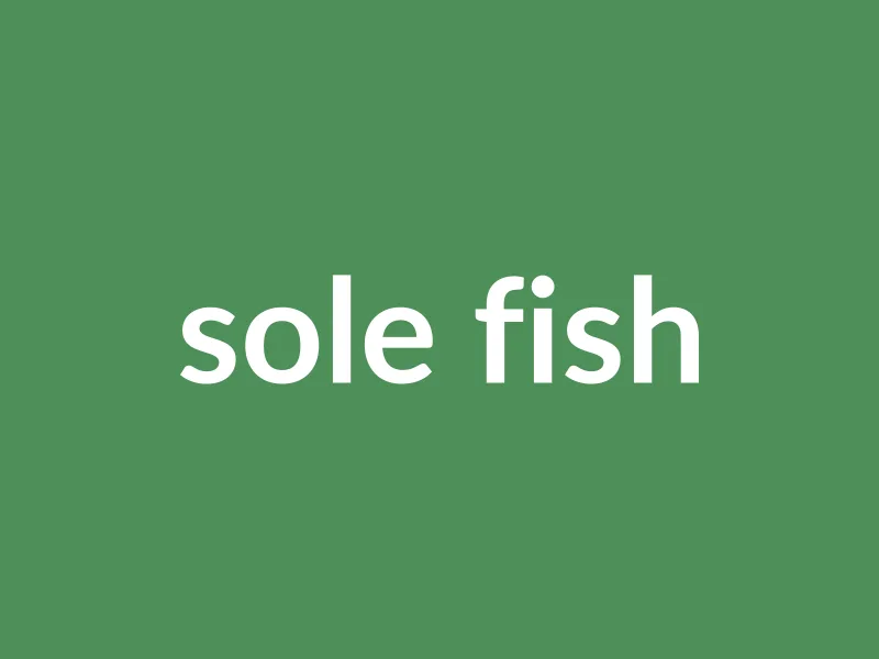 Sole