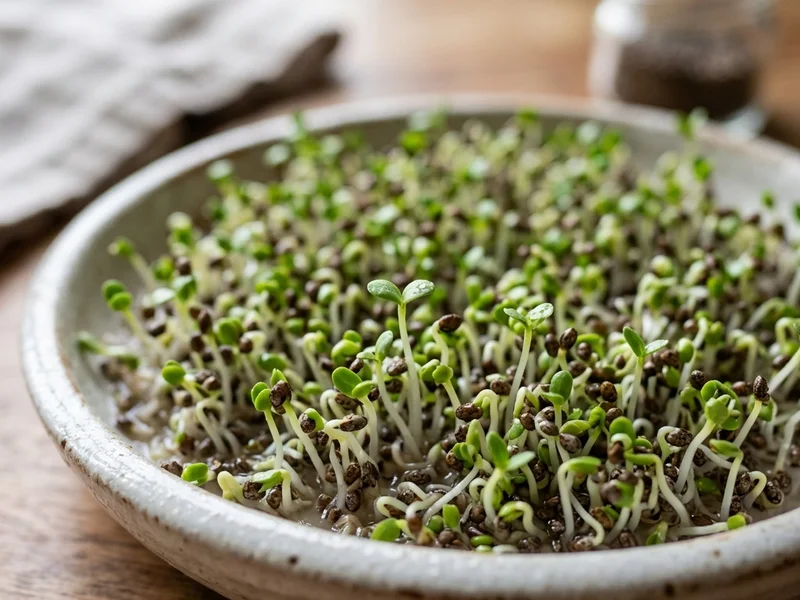 Sprouted Chia Seeds