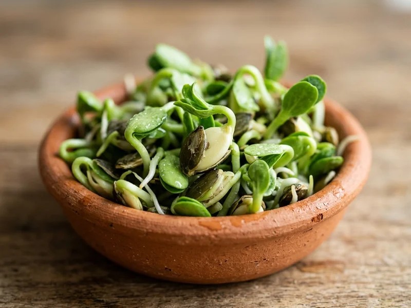 Sprouted Pumpkin Seeds